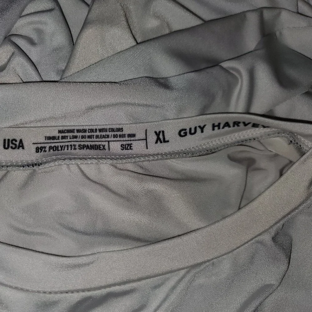 Guy Harvey Barrett-Jackson Dry-fit long SPF sleeve shirt – XL